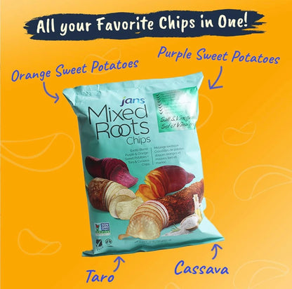 Jans Mixed Root Chips 226g