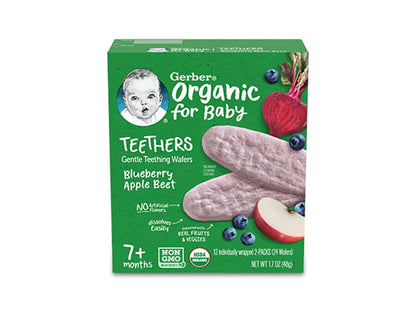 Gerber Organic Mango Banana Carrot Teethers 48g