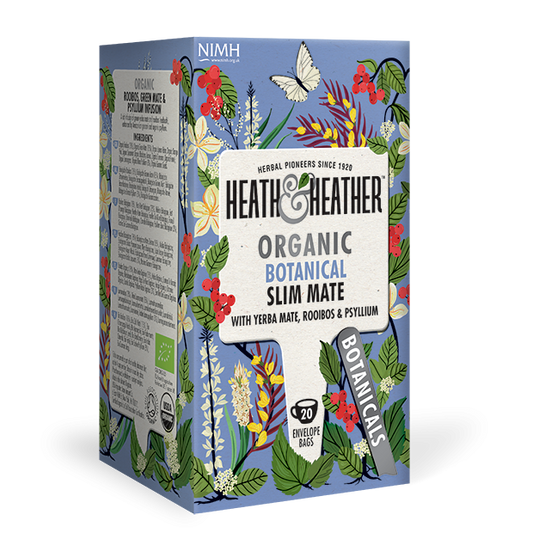 Heath & Heather Organic Botanical Slim Mate, 20 Tea Bags