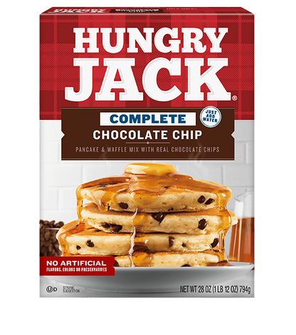 Hungry Jack Chocolate Chip Pancake Mix 794g