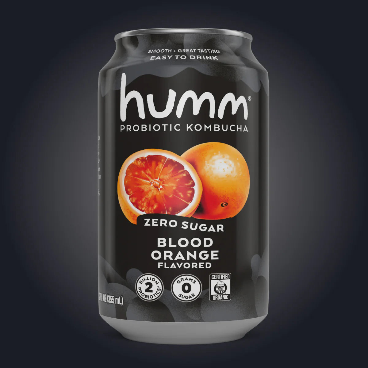 Humm Probiotic Kombucha Blood Orange 355ml