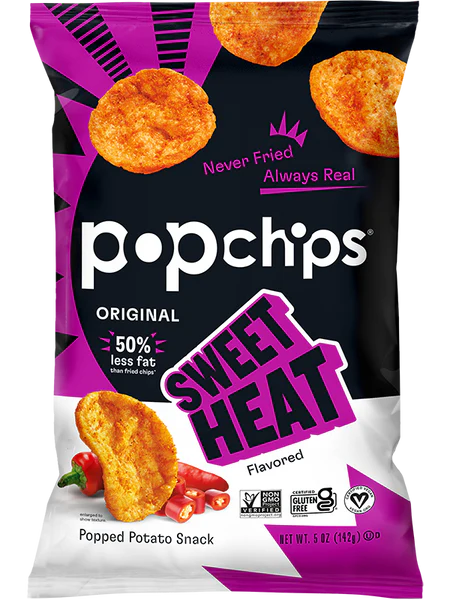 Popchips Original Sweet Heat 142g