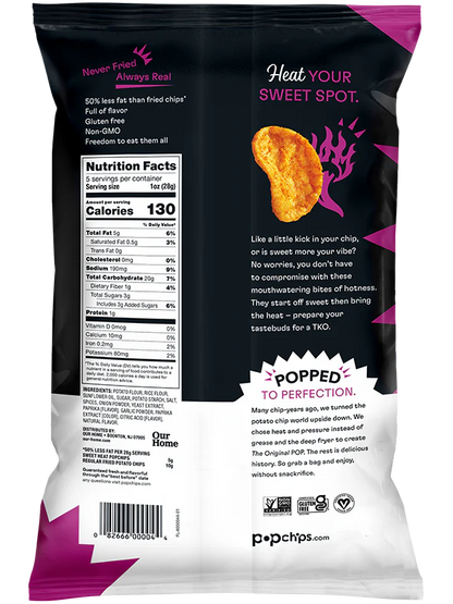 Popchips Original Sweet Heat 142g