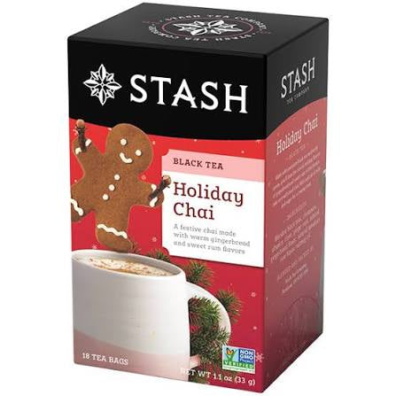Stash Holiday Chai Black Tea, 18 Tea Bags