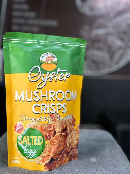 Buttons Up Mushroom Crisps 100g