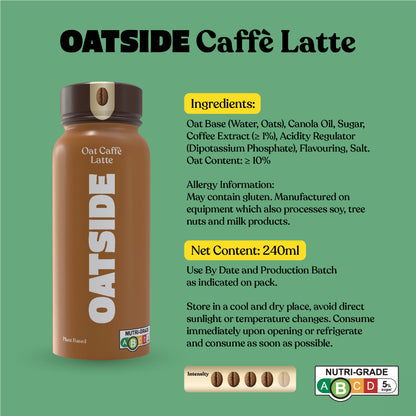 Oatside Caffé Latte 240ml