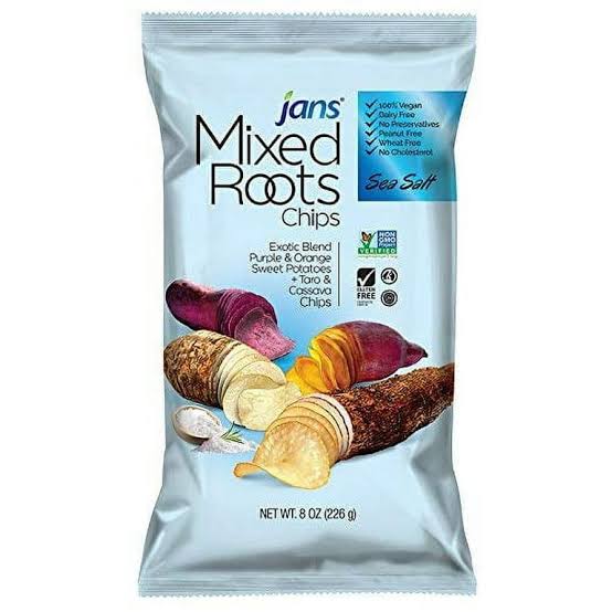 Jans Mixed Root Chips 226g