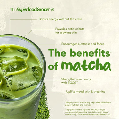 The Superfood Grocer Matcha Silk 40g