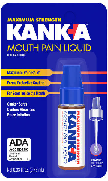 Blistex Kank-A Mouth Pain Liquid 9.75ml