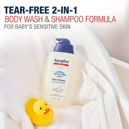 Aquaphor Baby Wash & Shampoo 750ml