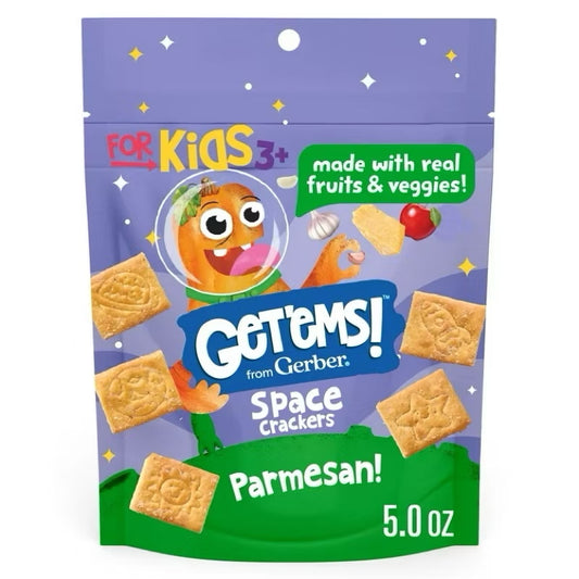 Gerber Get’ems Parmesan Space Crackers 42g
