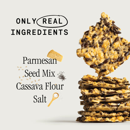 Julian Bakery Parmesan Organic Seed Crackers