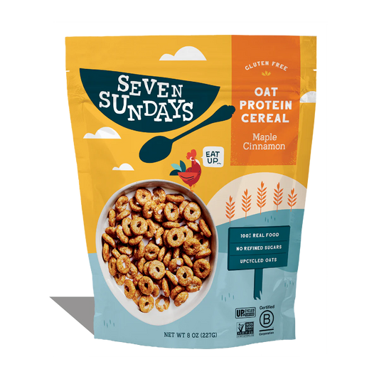 Seven Sundays Maple Cinnamon Oat Protein Cereal 227g