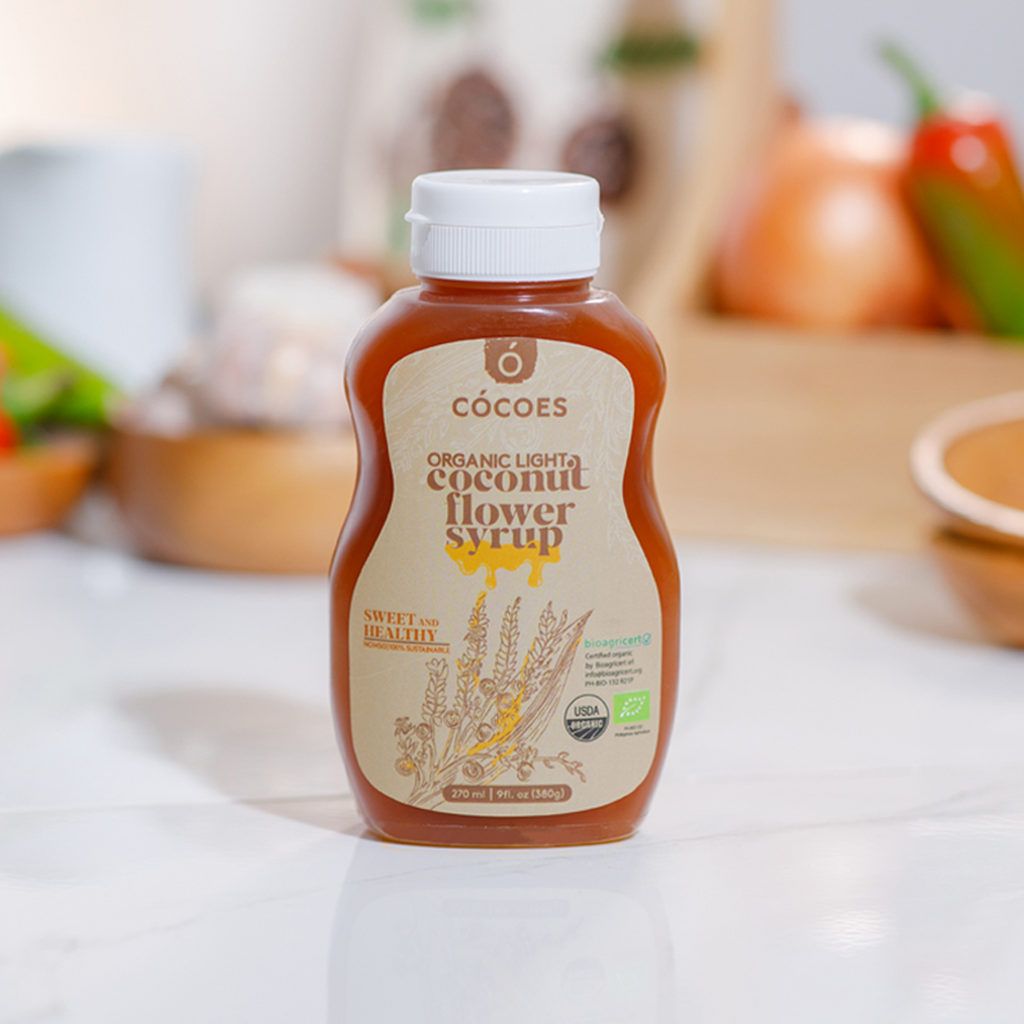 CÓCOES Organic Coconut Flower Syrup, Lite 380g