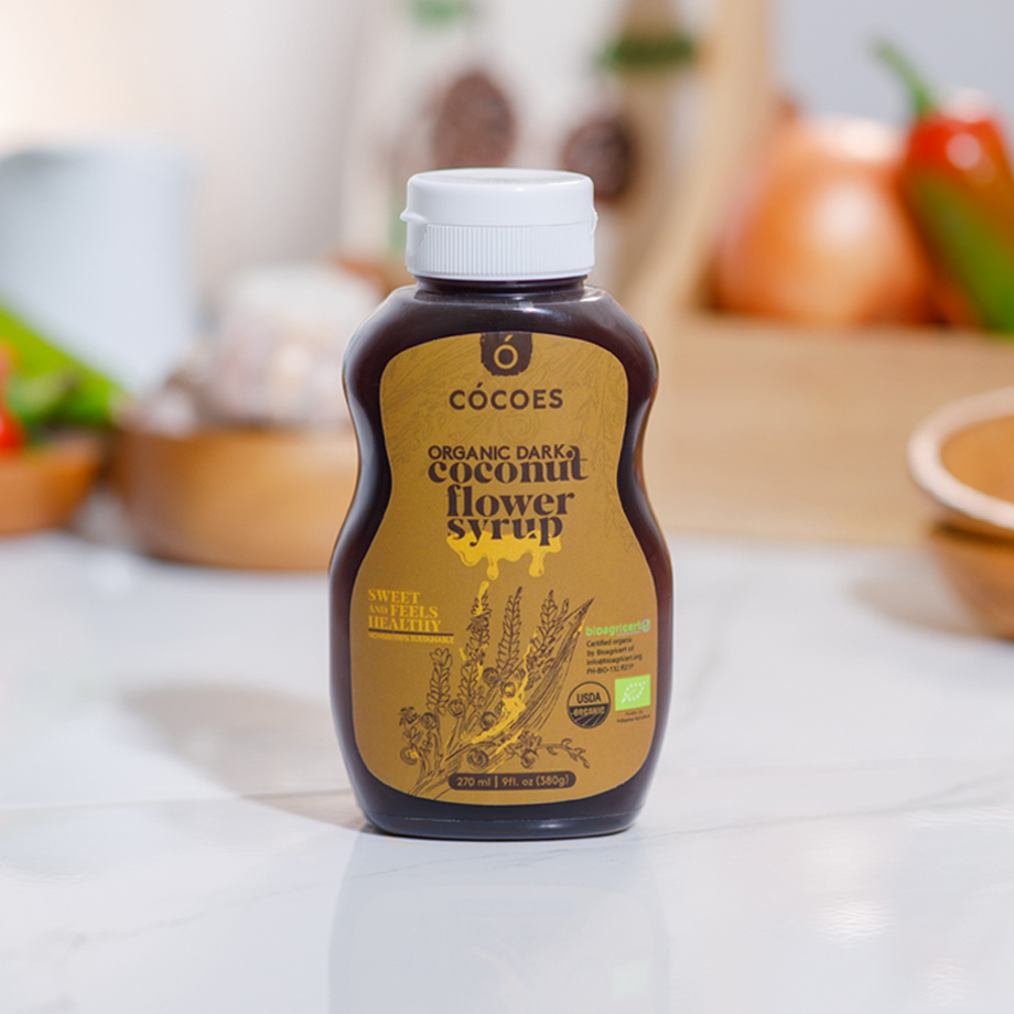 Cocoes Organic Dark Coconut Flower Syrup 380g