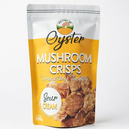 Buttons Up Mushroom Crisps 100g