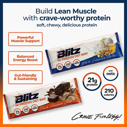 Blitz Nutrition Hi-Protein Bar 68g