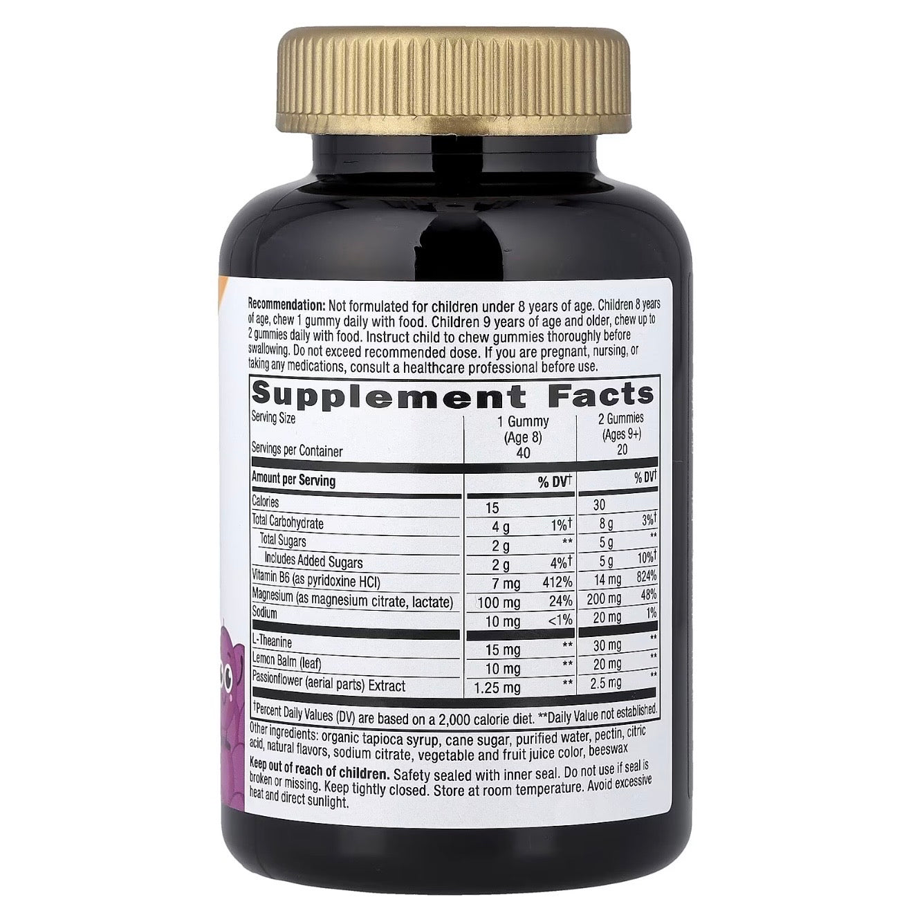 Nature's Way Kids Cool, Calm & Collected, 40 Gummies