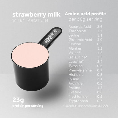 Wheyl Nutrition Just Strawberry Milk Whey Protein 454g