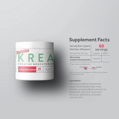 Wheyl Nutrition Krea Watermelon Pump Creatine Monohydrate 300g
