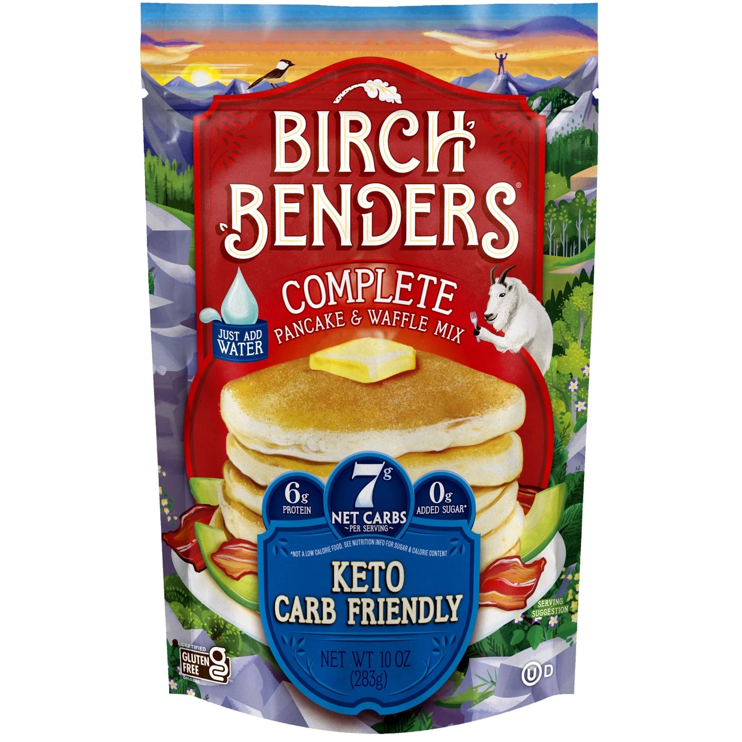 Birch Benders Keto Complete Pancake & Waffle Mix 283g