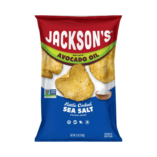 Jackson's Avocado Oil Sea Salt Potato Chips 142g