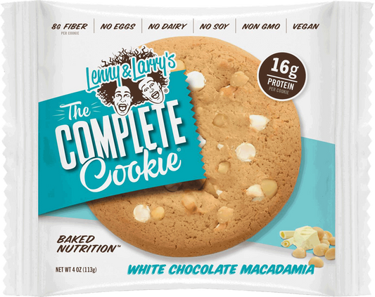 Lenny & Larry's The Complete Cookie, White Chocolate Macadamia 113g