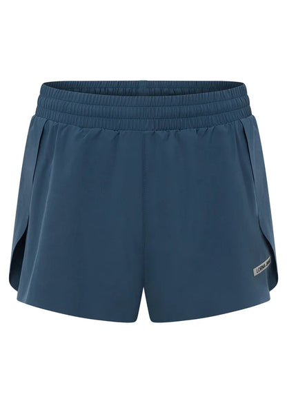 Lorna Jane Pale Indigo Lightspeed Phone Pocket Run Shorts