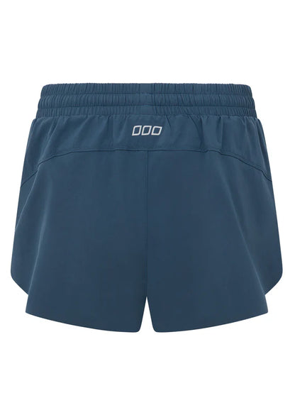 Lorna Jane Pale Indigo Lightspeed Phone Pocket Run Shorts