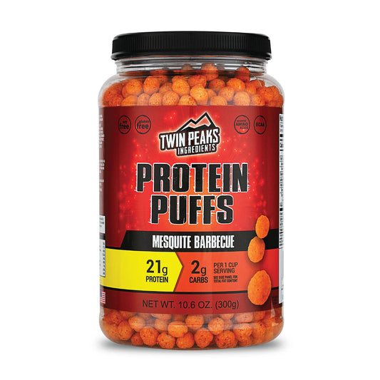 Twin Peaks Mesquite BBQ Protein Puffs 300g