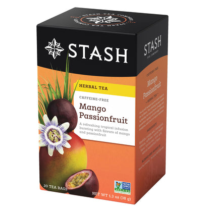 Stash Mango Passionfruit Herbal Tea, 20 Tea Bags