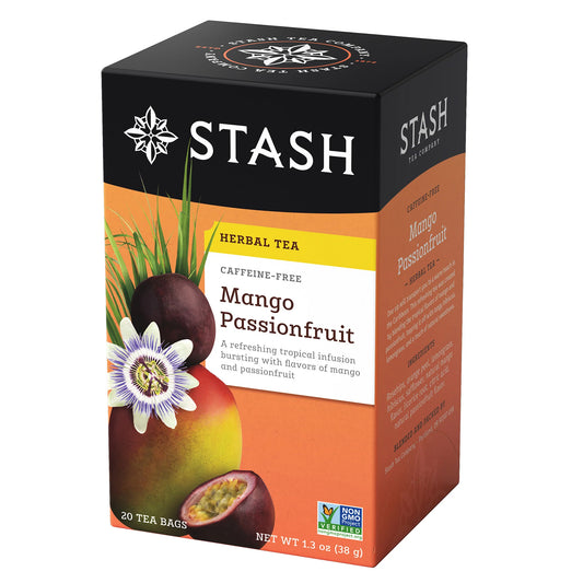 Stash Mango Passionfruit Herbal Tea, 20 Tea Bags