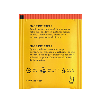 Stash Mango Passionfruit Herbal Tea, 20 Tea Bags