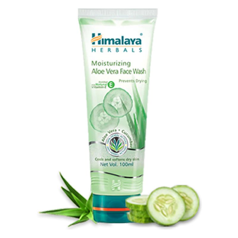 Himalaya Hydrating Aloe Vera Face Wash 100ml