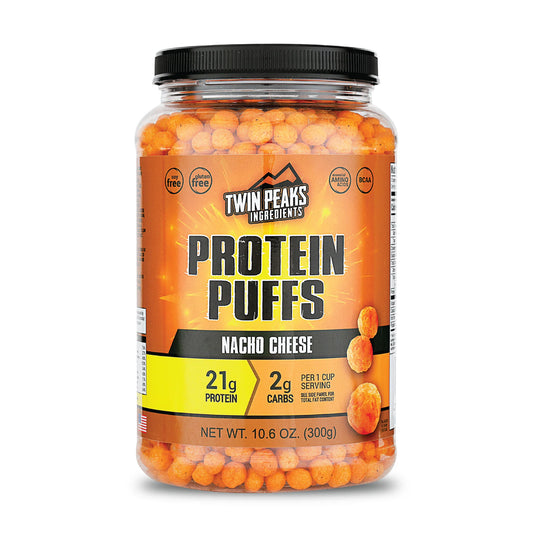 Twin Peaks Nacho Cheese Protein Puffs 300g