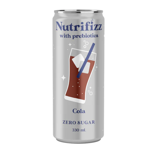 Nutrifizz w/ Probiotics Zero Sugar Cola 330ml