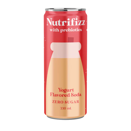 Nutrifizz w/ Probiotics Yogurt Flavored Soda 330ml