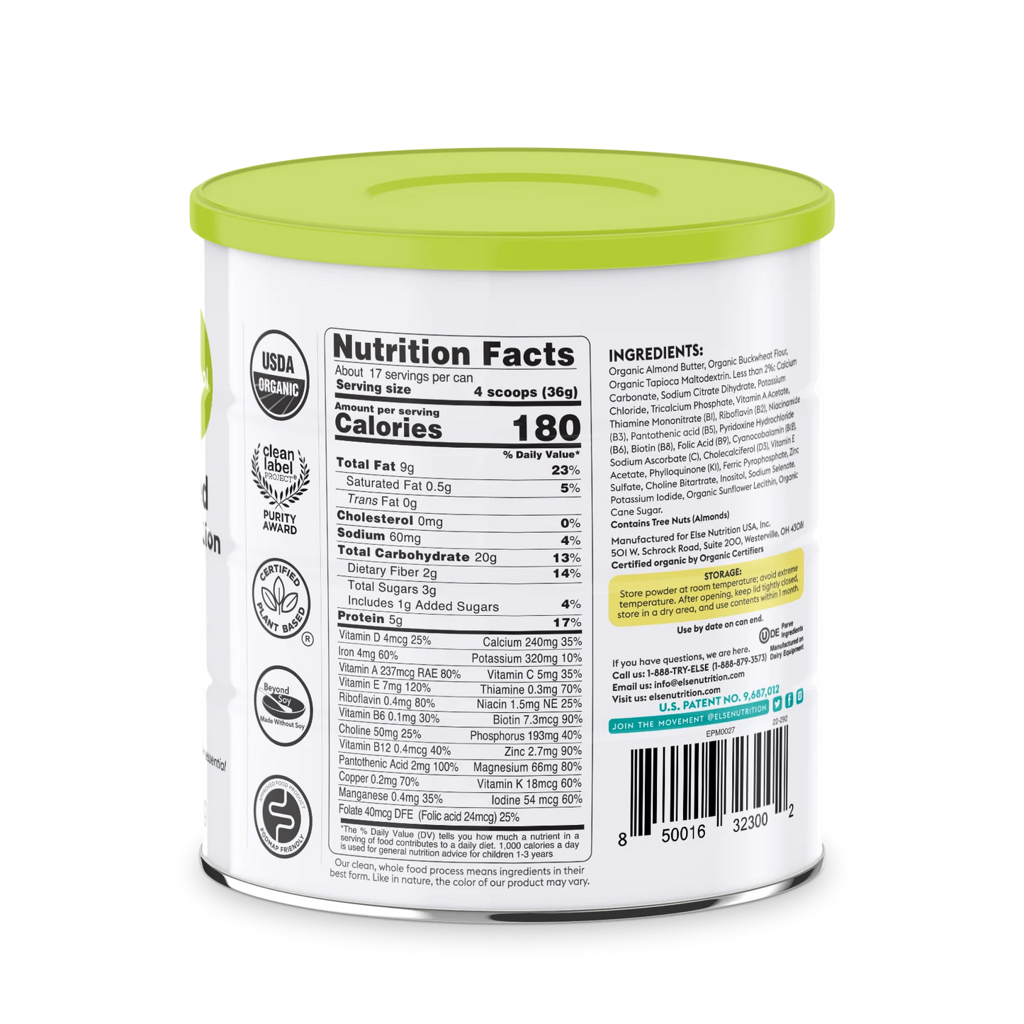 Else Complete Nutrition Toddler Formula 624g