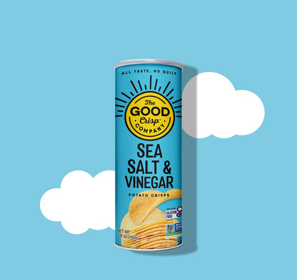 The Good Crisp Sea Salt & Vinegar Potato Crisps 160g