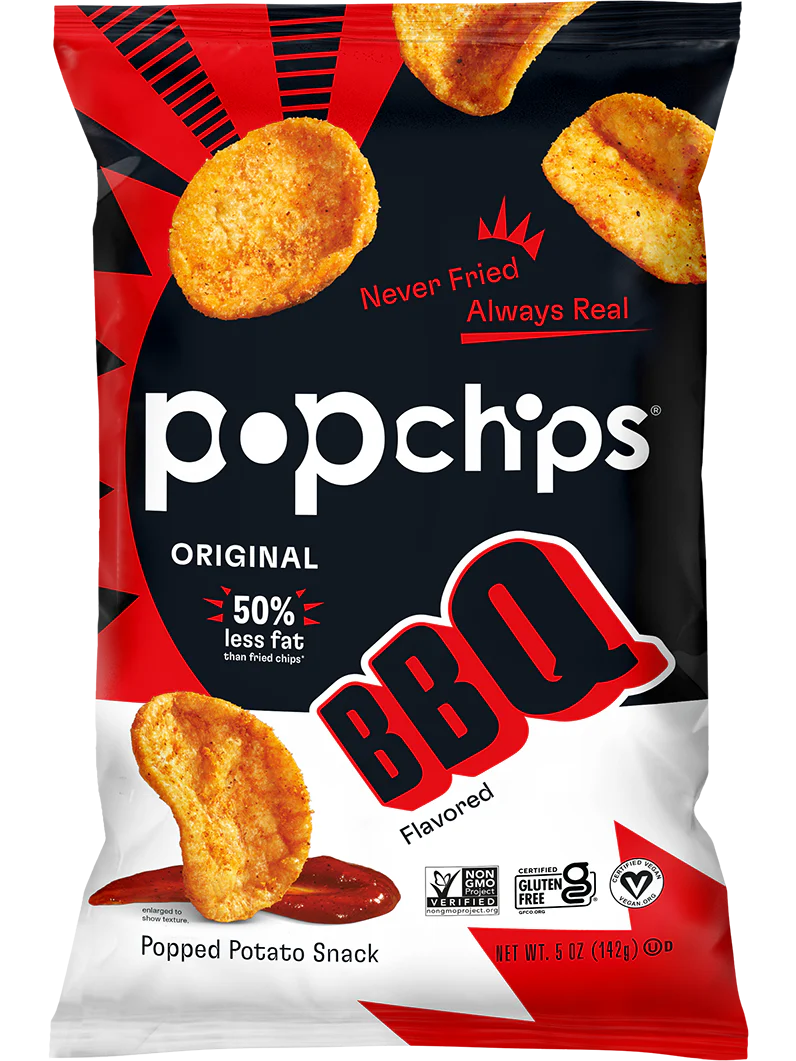 Popchips Barbeque Potato Chips 142g