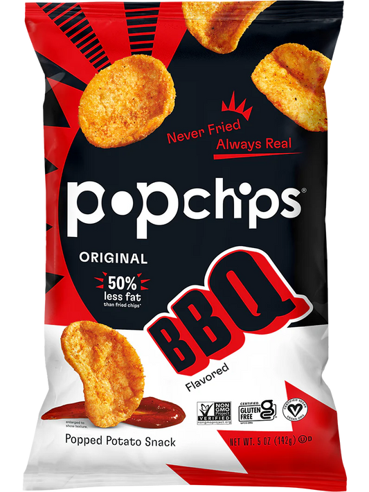 Popchips Barbeque Potato Chips 142g