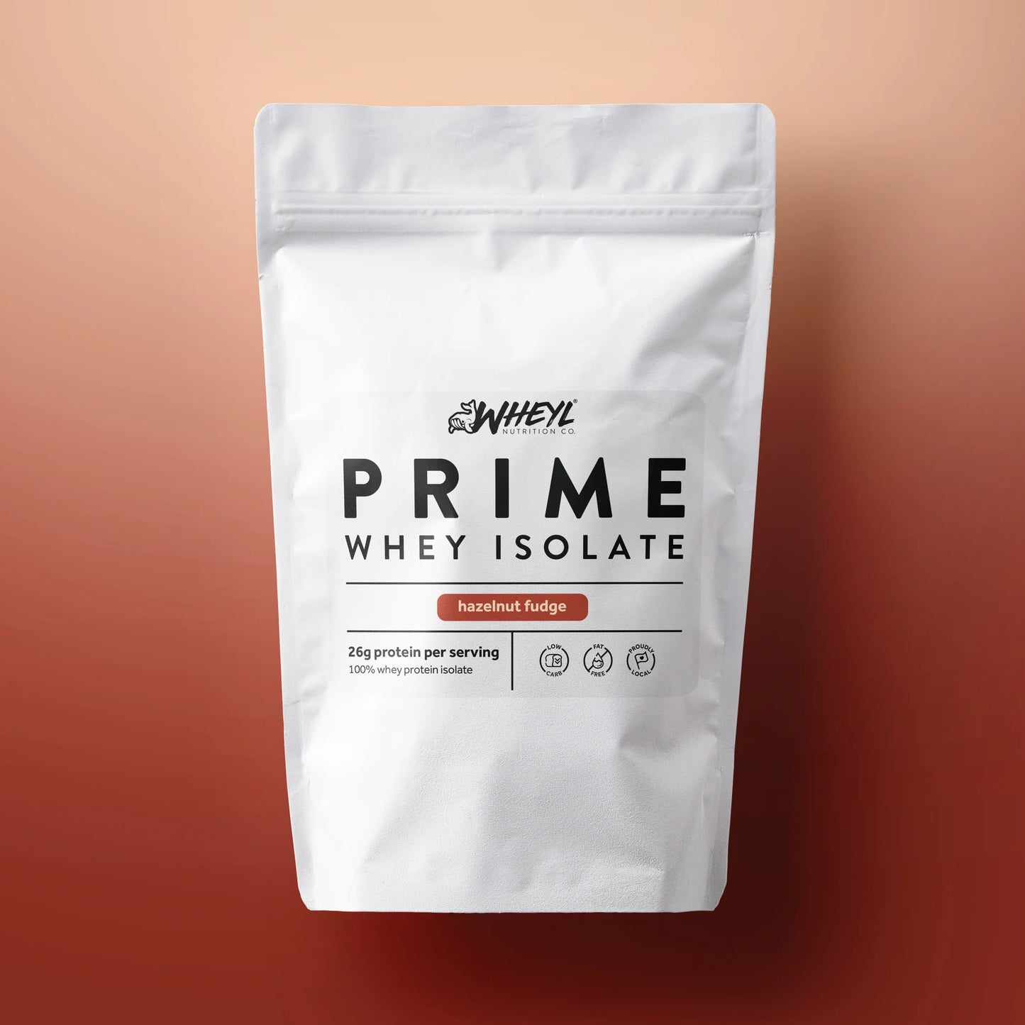 Wheyl Prime Hazelnut Fudge Whey Isolate