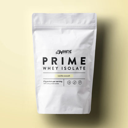 Wheyl Prime Vanilla Seasalt Whey Isolate