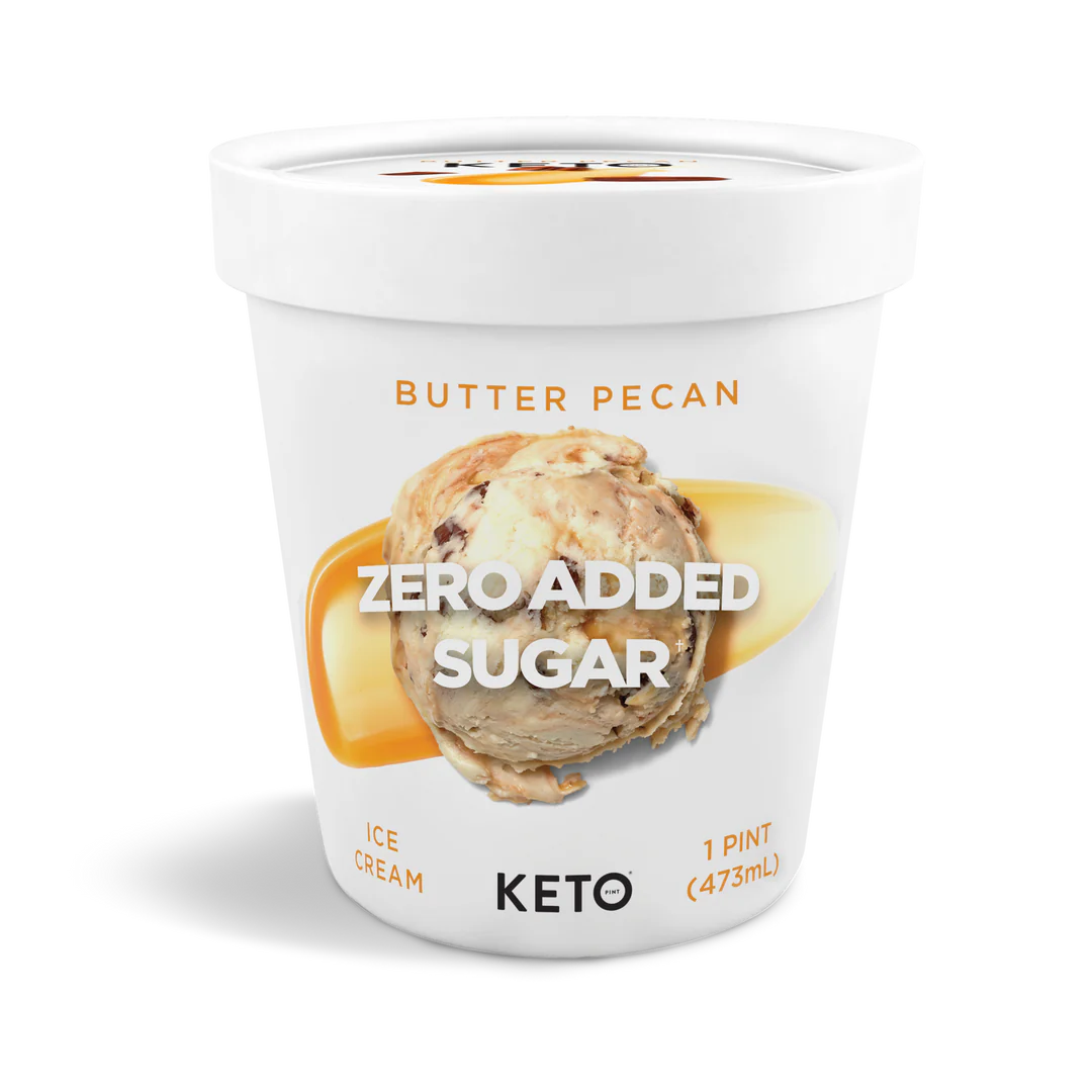 Keto Pint Butter Pecan Keto Ice Cream 473ml