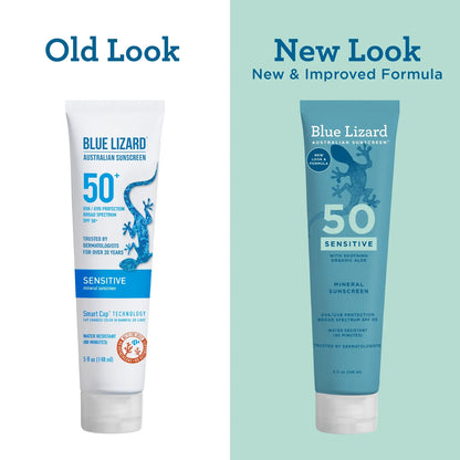 Blue Lizard Sensitive Mineral Sunscreen SPF50, 148ml