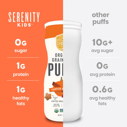 Serenity Kids Organic Grain Free Puffs 42g