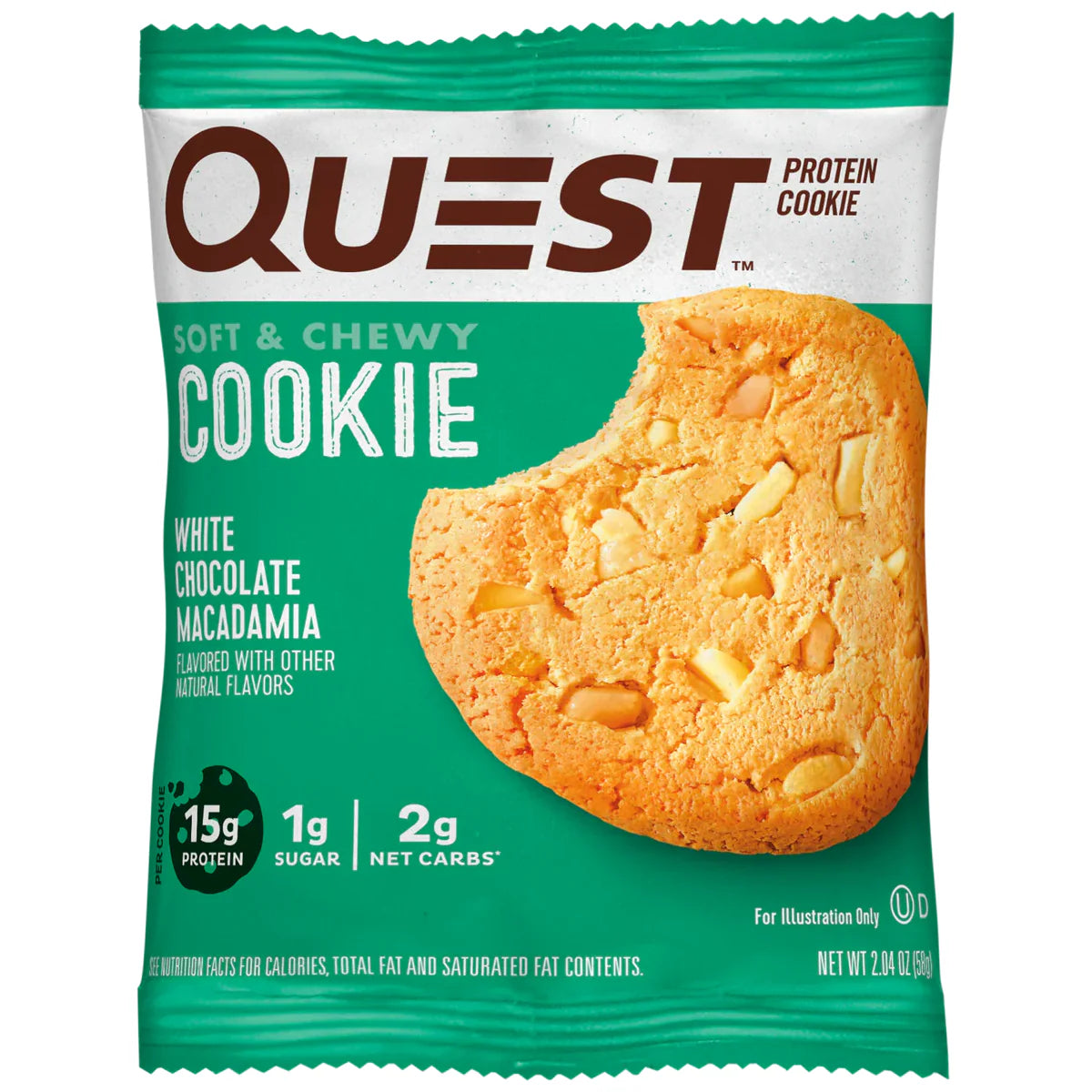 Quest Nutrition Protein White Chocolate Macadamia Cookie 59g