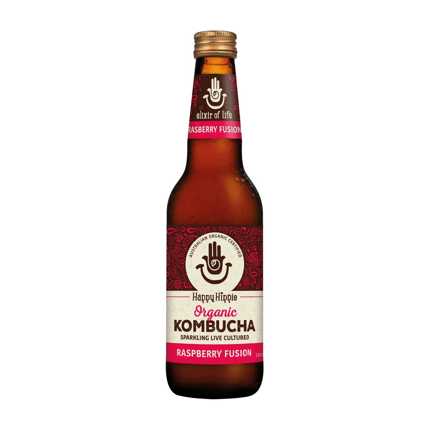 Happy Hippie Organic Kombucha Drink 330ml