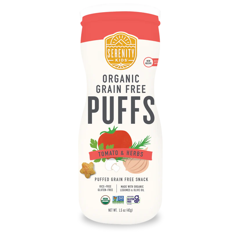 Serenity Kids Organic Grain Free Puffs 42g