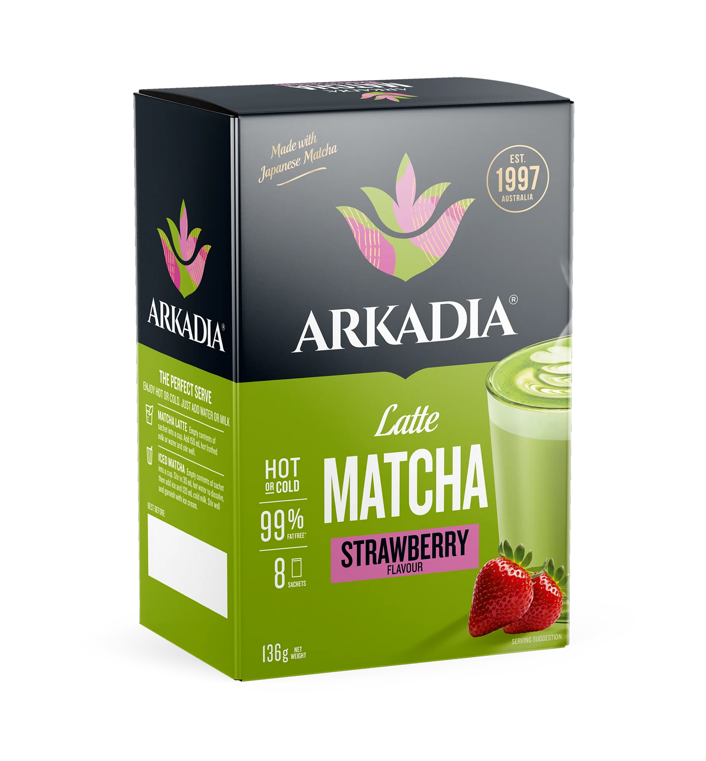 Arkadia Matcha Latte 136g